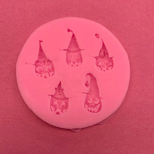 Silicone Mold Pumpkin with Hat 5 cavity - Sweet Life Cake Supply