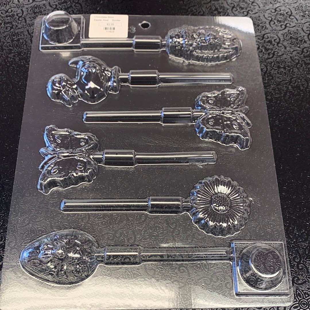 Chocolate Lollipop Mold Easter Assortment - Sweet Life Cake Supply