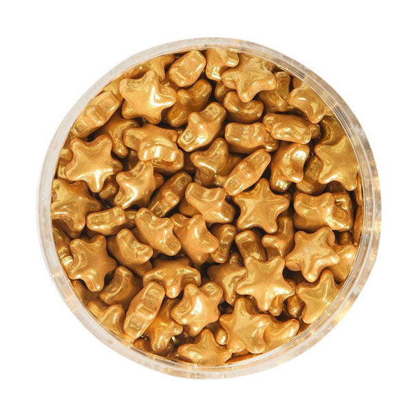Sprinks Sprinkles Stars Gold Stars - Sweet Life Cake Supply