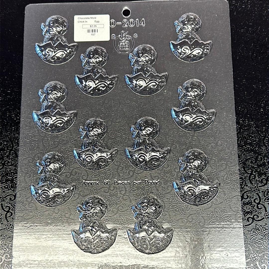 Chocolate Mold Easter Chick in Egg - Sweet Life Cake Supply