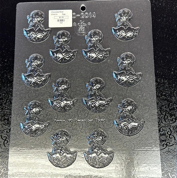 Chocolate Mold Easter Chick in Egg - Sweet Life Cake Supply