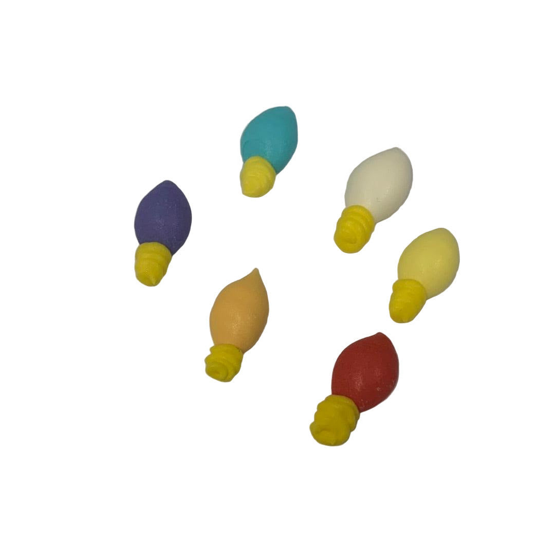 Royal Icing Mini Lights 6pcs - Sweet Life Cake Supply