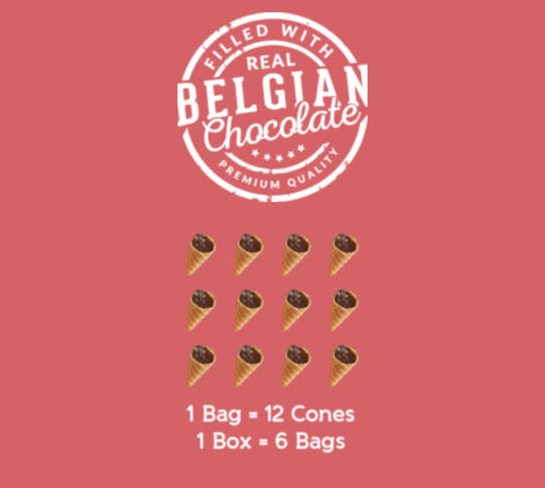 Just The Fun Part Cones S’mores - Sweet Life Cake Supply