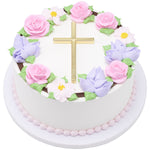 Gold Cross Layon 1pcs