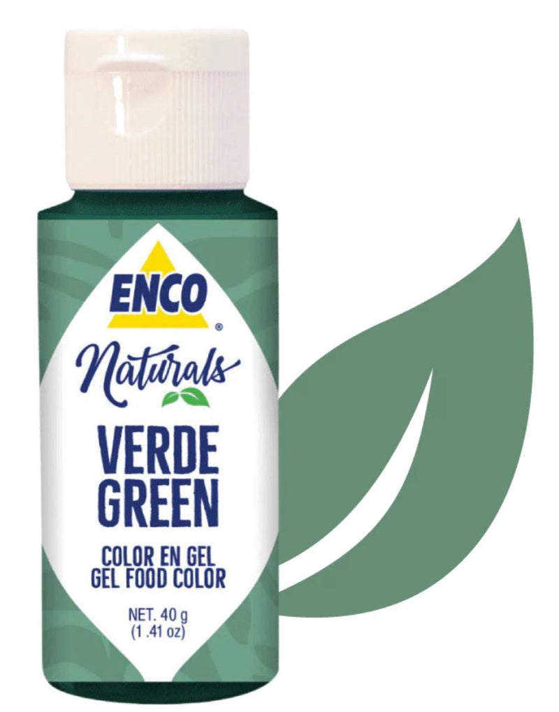 ENCO Naturals Green Food Coloring Gel 1.4oz