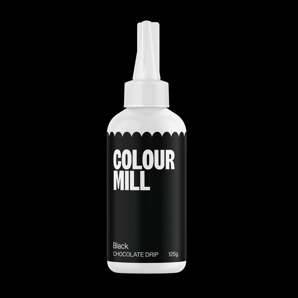 Colour Mill Chocolate Drip Black - Sweet Life Cake Supply