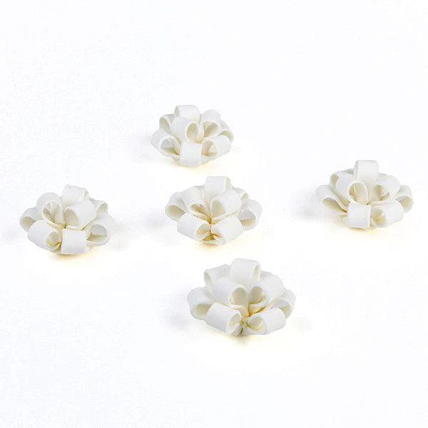 Cupcake Bows - White* - Sweet Life Cake Supply