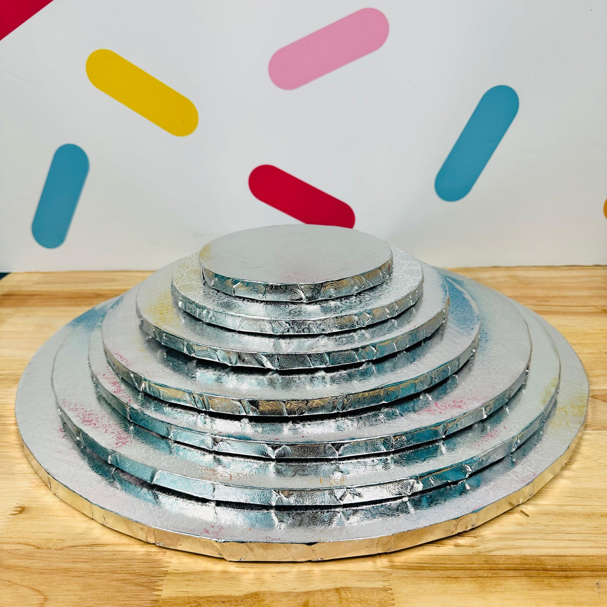 Gold Round Cake Drums 1/2" Thick - Sweet Life Cake Supply