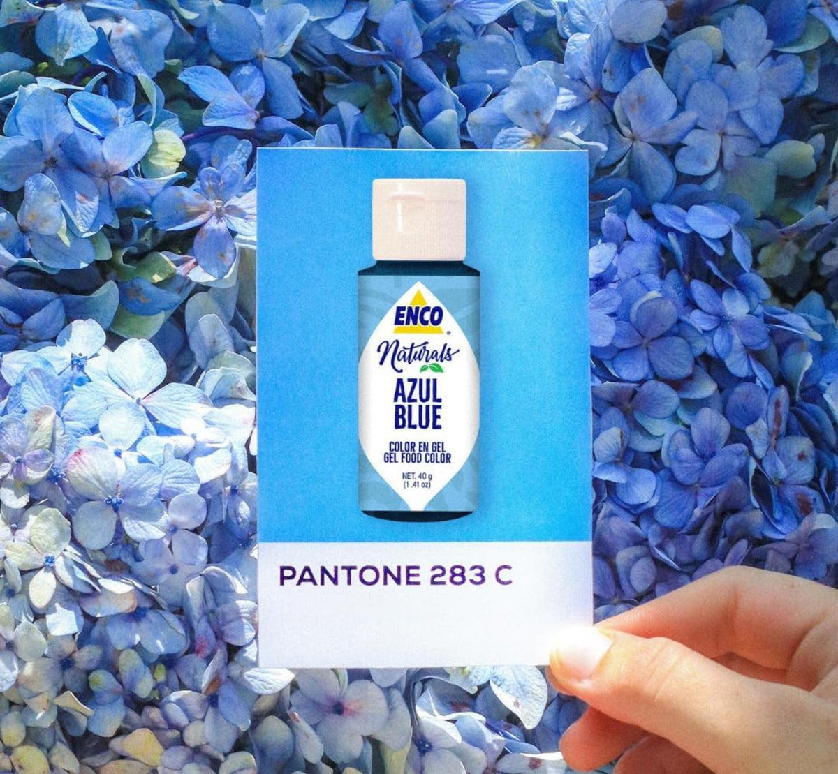 ENCO Naturals Blue Food Coloring Gel 1.4oz - Sweet Life Cake Supply