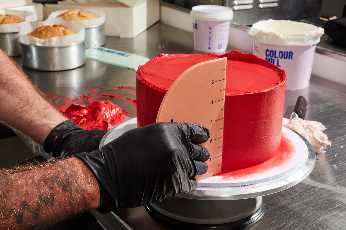 Colour Mill Serial Scraper Peach 6" - Sweet Life Cake Supply