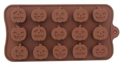 Silicone Mold 3D Pumpkin 15 Cavity - Sweet Life Cake Supply