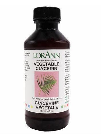 VEGETABLE GLYCERINE, NATURAL 4oz