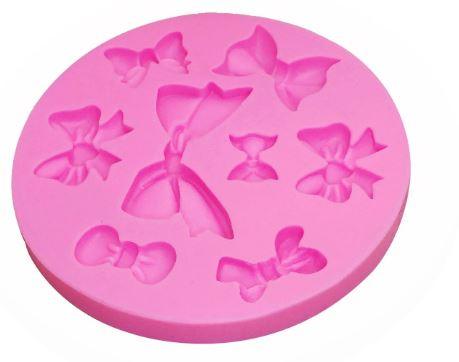 Silicone Mold Mini Bow Assortment 8 Cavity*