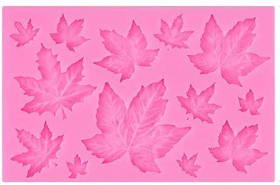 Silicone Mold Maple Leaf 13pcs*