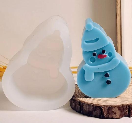 Silicone Mold 3" Snowman 1 Cavity - Sweet Life Cake Supply