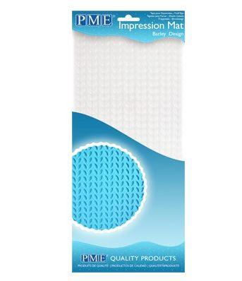 IMPRESSION MAT - BARLEY DESIGN (150 X 305MM / 6 X 12”)*