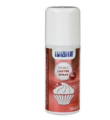 PME Edible Metallic Spray- Red* - Sweet Life Cake Supply