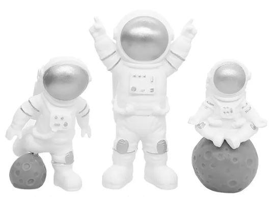 Astronaut Cake Topper Set of 3