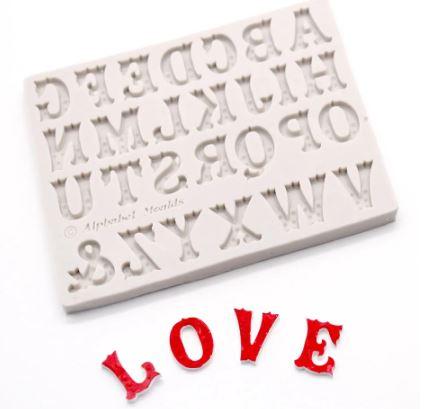 Silicone Mold Upper Case Circus Letter* - Sweet Life Cake Supply