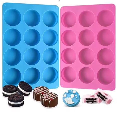 Oreo Cookie Silicone Mold - Sweet Life Cake Supply