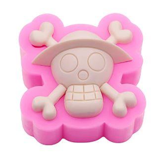 Silicone Mold Cartoon Skull Head Pirate - Sweet Life Cake Supply