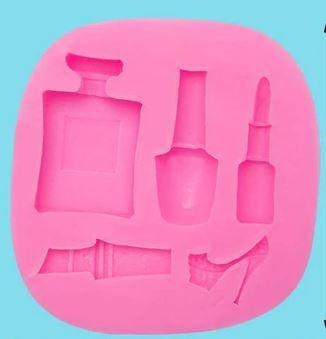 Silicone Mold Perfume/Heel Asst. 5pcs*