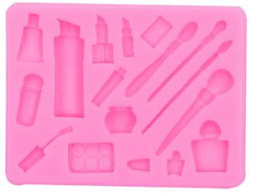 Silicone Mold Brush/Lipstick Asst. 17pcs* - Sweet Life Cake Supply