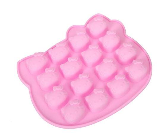 Silicone Mold Hello Kitty 16 Cavity - Sweet Life Cake Supply