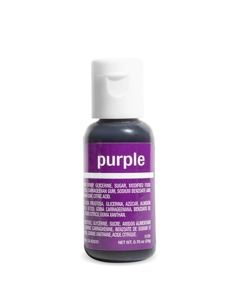 Chefmaster Liqua Gel 0.70oz : Purple