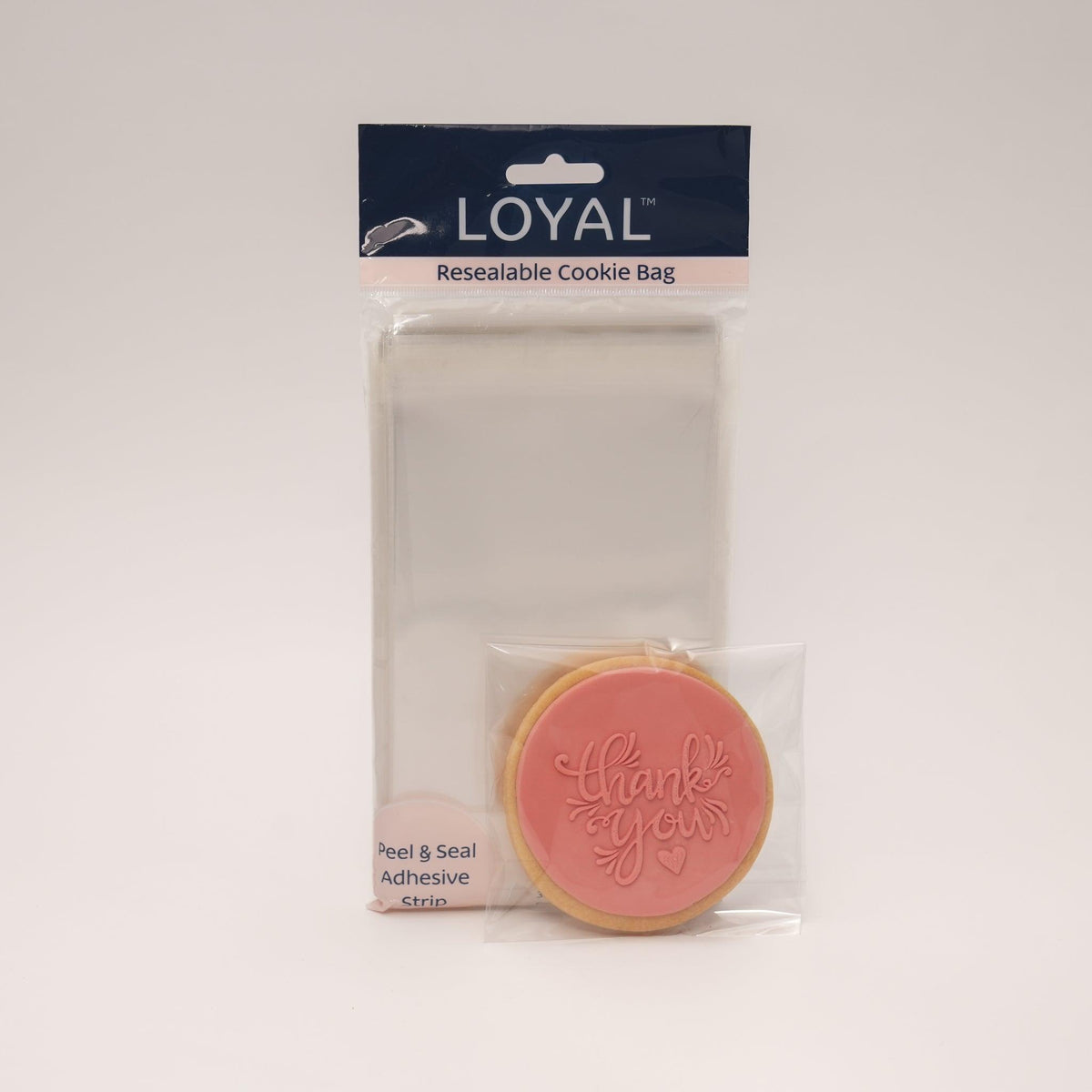 Loyal Resealable Cookie Bag 100x150mm 100pk - Sweet Life Cake Supply