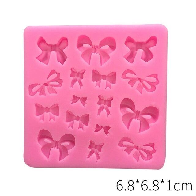 Silicone Mold Mini Bow Assortment 16 Cavity*