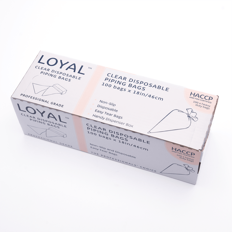 Loyal Disposable Clear Piping Bags 18"