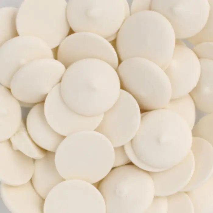 Clasen Bright White Melting Wafers 25lbs Case - Sweet Life Cake Supply