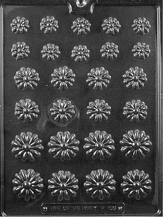 Chocolate Mold Daisy Assortment