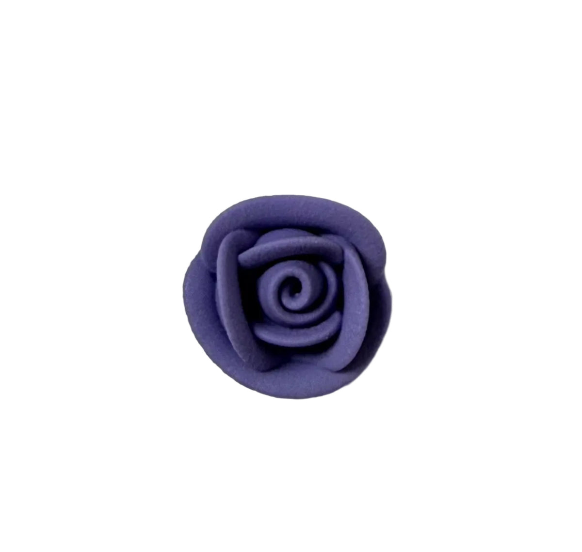 Royal Icing Mini Purple Roses