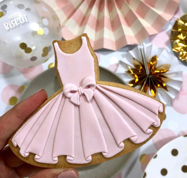 Little Biskut Cutter Set Tutu Stamp & Cutter - Sweet Life Cake Supply