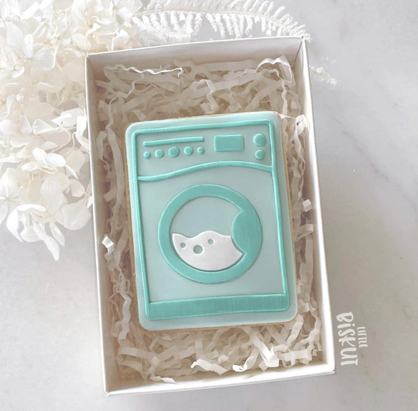 Little Biskut Cutter Set Washing Machine Cutter & Embosser - Sweet Life Cake Supply