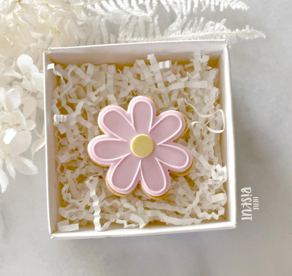 Little Biskut Cutter Set Daisy Cutter & Embosser 70mm - Sweet Life Cake Supply