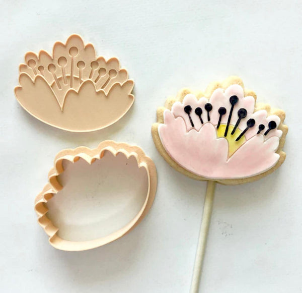 Little Biskut Cutter Set Closed Flower Cutter Set - Sweet Life Cake Supply
