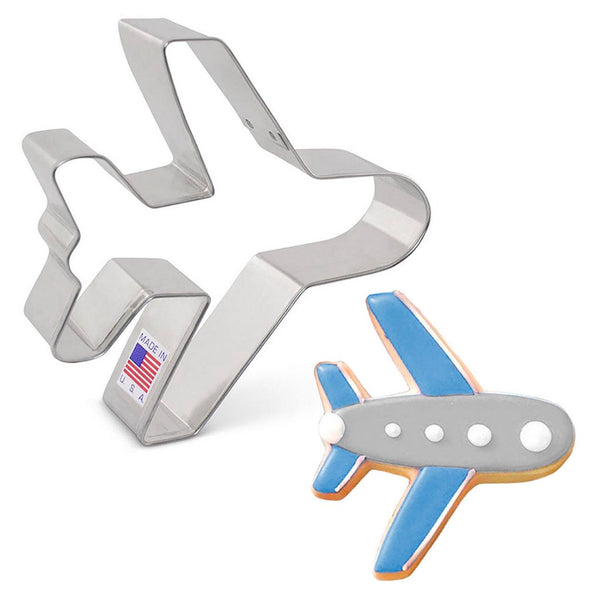 Cookie Cutter 4” Airplane - Sweet Life Cake Supply