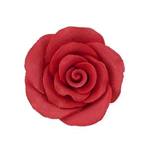 GumPaste Flowers Red Rose Large* - Sweet Life Cake Supply