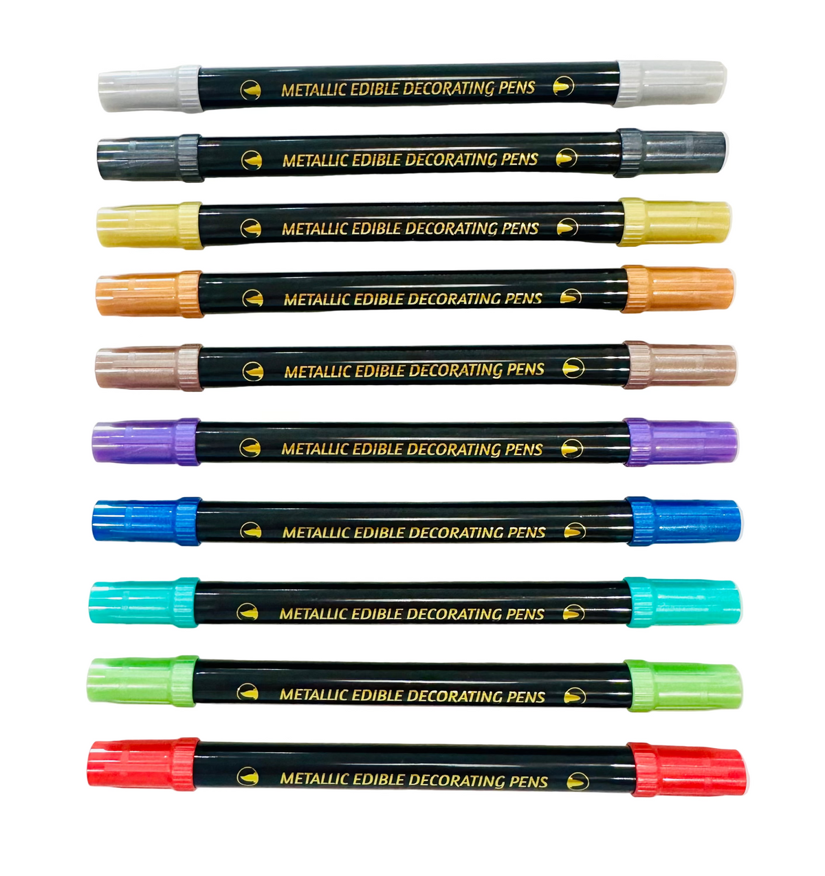 Metallic Dual Tipped Food Markers - Single Color - Sweet Life Cake Supply