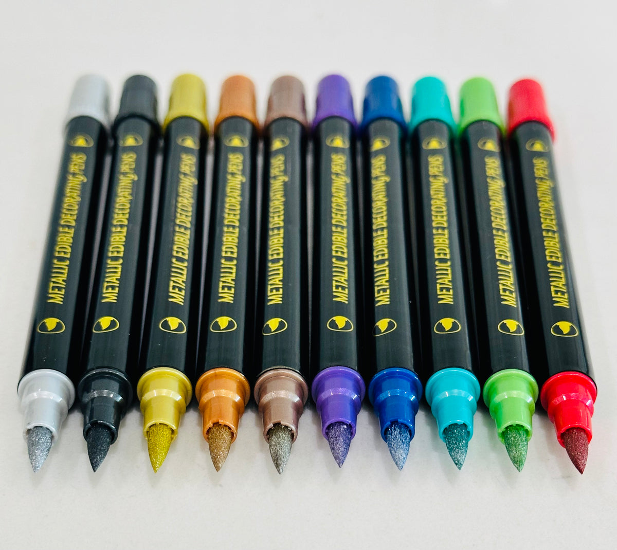 Metallic Dual Tipped Food Markers - Single Color - Sweet Life Cake Supply