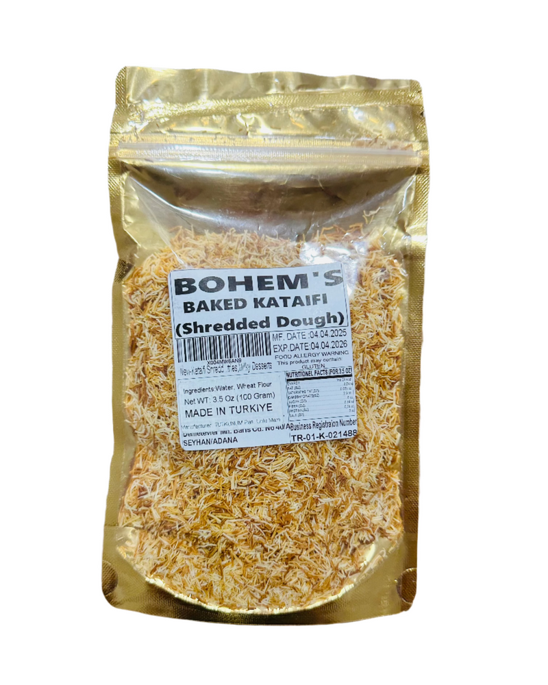 Kataifi Shredded Phyllo Dough 3.5oz