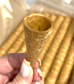 Mini Cake Pop Waffle Cones 24 Pack