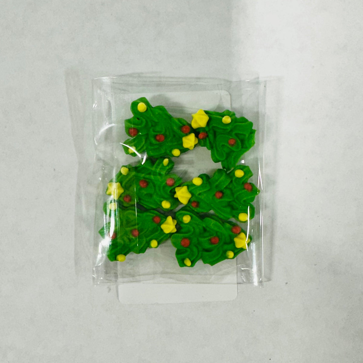 Royal Icing Mini Christmas Trees 6pcs