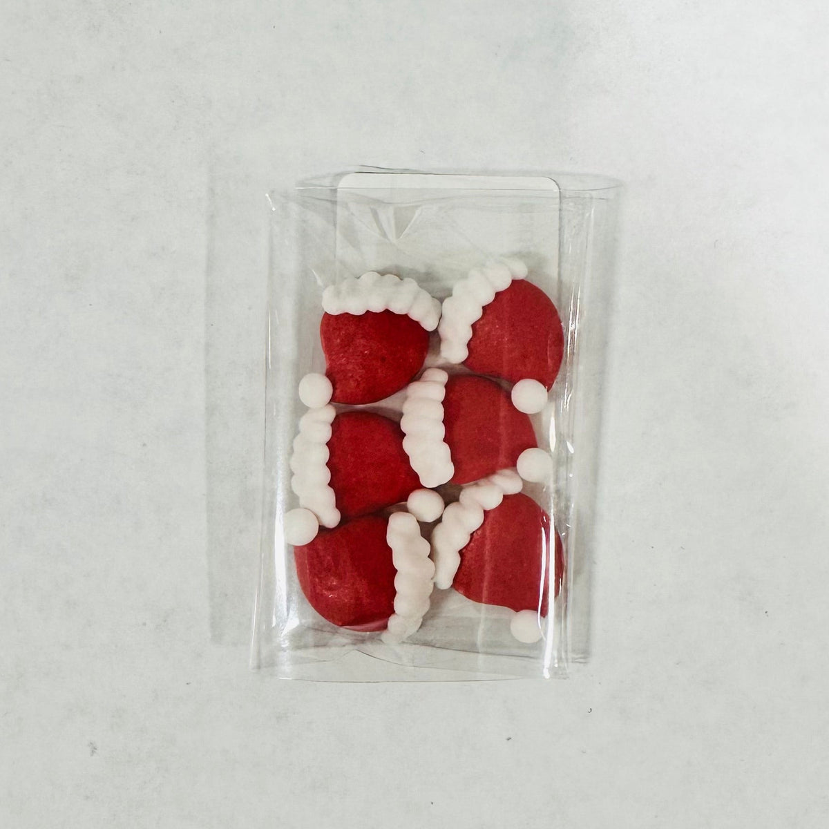Royal Icing Mini Santa Hat 6pcs