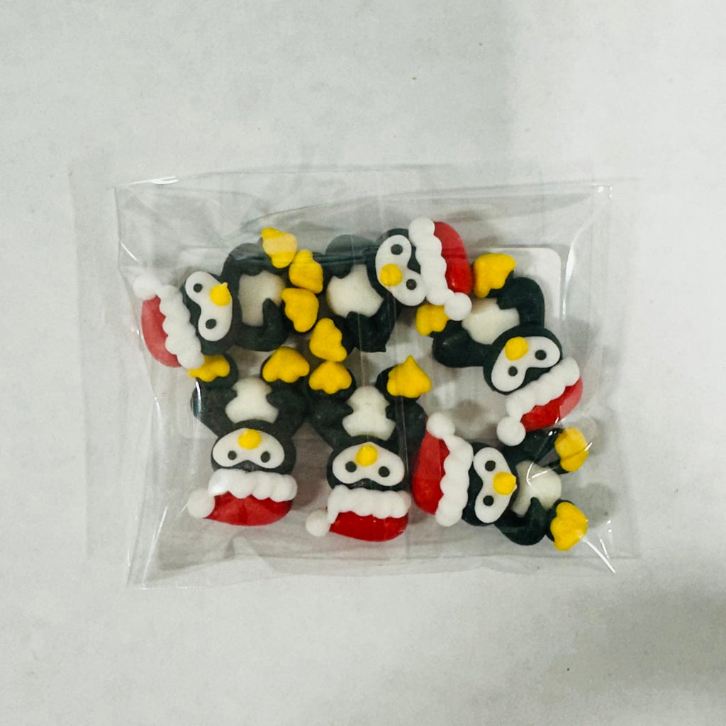 Royal Icing Mini Christmas Penguin 6pcs