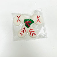 Royal Icing Candy Cane 2" 1pcs
