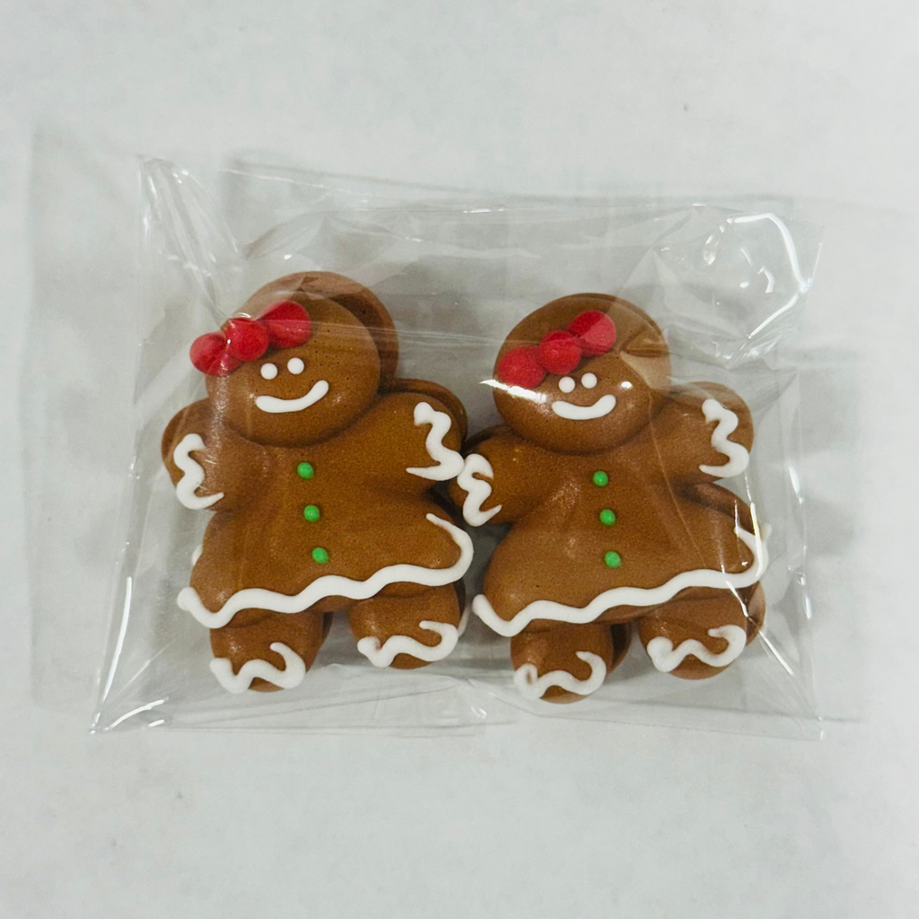Royal Icing Gingerbread Girl 4pcs